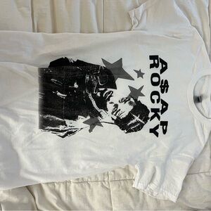 A$AP Rocky Graphic White T-Shirt